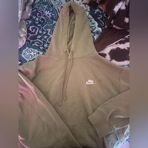 nike green hoodie